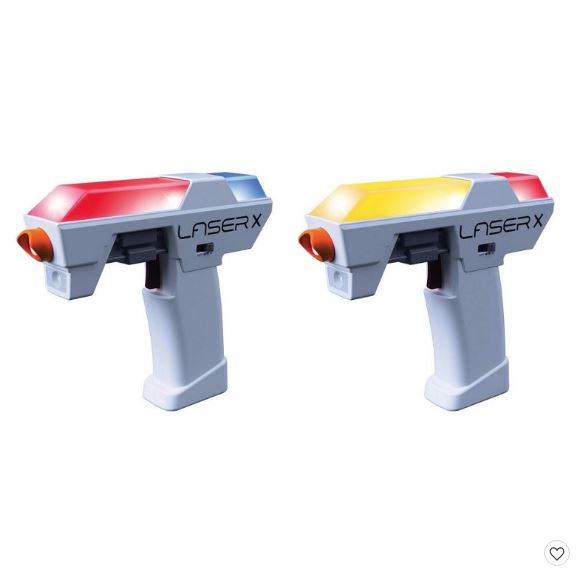 Juego de pistolas láser marca Laser X - Imagen 2