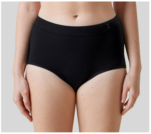Ropa interior para mujer con cintura alta y superabsorbencia talla
