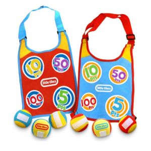 Alternative view of Juego de esquivar y puntuación con chalecos de velcro marca Little Tikes
