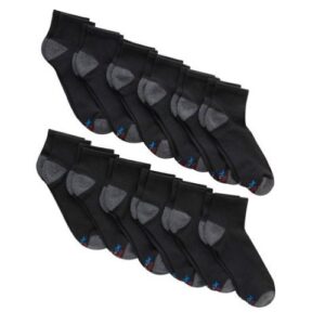 12 pares de calcetines para caballero talla 6-12 marca Hanes