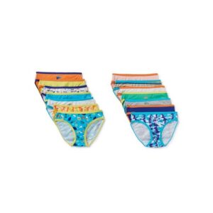 Paquete de 14 calzones corte bikini para dama talla 4 marca Wonder Nation
