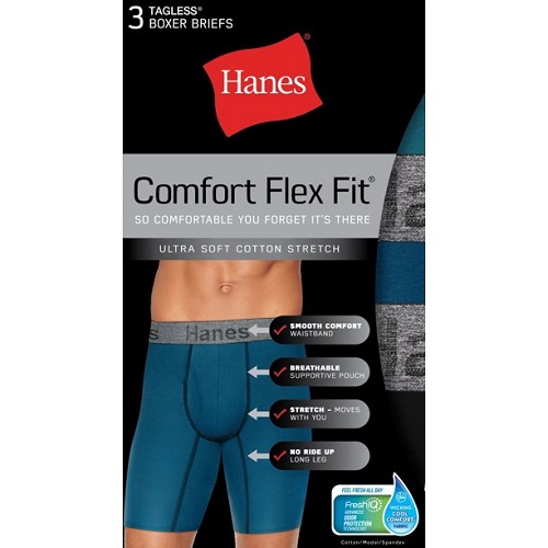 Paquete de boxers para Hombre talla S/P marca Hanes – Segunda que