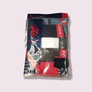Paquete de 4 boxers tipo brief para niño talla S marca U.S. Polo Assn