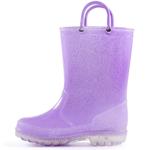 Botas de lluvia para niña impermeables talla 12 marca KomForme