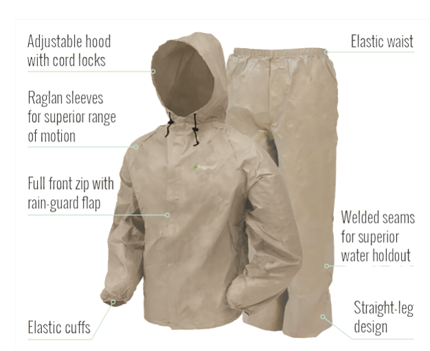 Frogg Toggs Ultra Lite - Traje de lluvia impermeable para hombre - Imagen 2