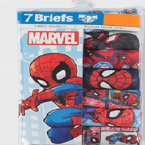 Pack de 7 calzoncillos de Spider-Man para niños pequeños marca Spider-Man