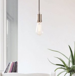 Alternative view of Lampara colgante moderna de 1 luz - Better Homes & Gardens