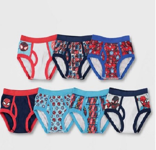 Pack de 7 calzoncillos de Spider-Man para niños pequeños marca Spider-Man - Imagen 2