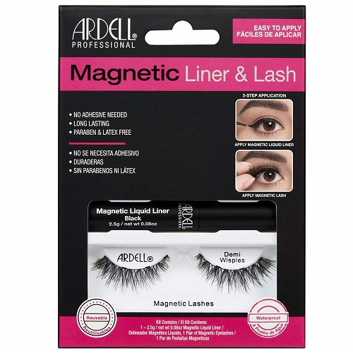 Kit de deliniador y pestañas magneticas marca Ardell