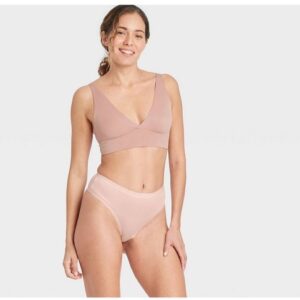 Calzon de corte pequeño de cintura alta para mujer talla M marca Auden