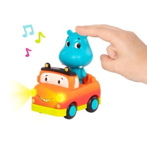 Alternative view of Carrito de juguete iluminado e hipopotamo marca Land of B.