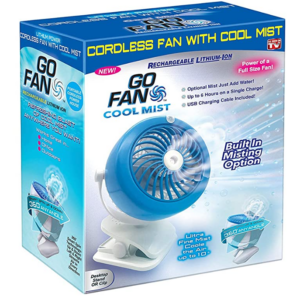 Alternative view of Spark Innovators Go Fan Cool Mist – Ventilador de iones de litio