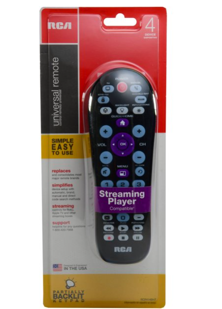 Control remoto transmisión remota universal de 4 dispositivos RCA - Imagen 2