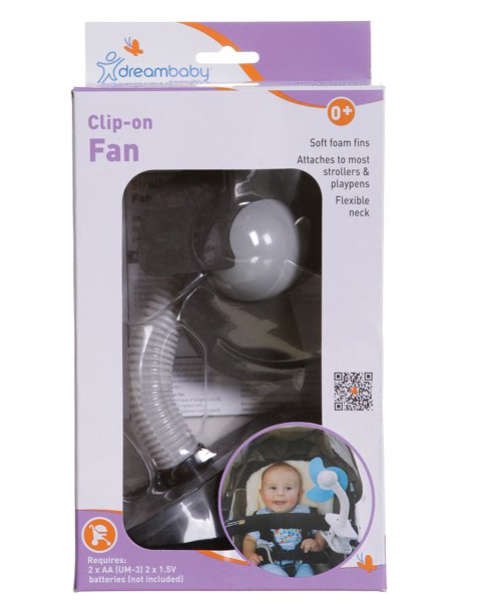 Ventilador para carreola Dreambaby® Classic con aletas blandas - Imagen 3