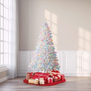 Alternative view of Árbol de navidad  Madison blanco multicolor de 6.5 ft  Holiday Time