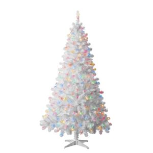 Árbol de navidad  Madison blanco multicolor de 6.5 ft  Holiday Time