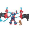 Kit de Figura de acción Marvel Spider-Man Bend y Flex Missions Spider-Man Space Mission