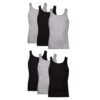 Paquete de 6 camisas interiores sin mangas para hombre talla M marca Hanes