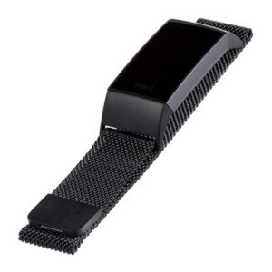 Alternative view of Correa de malla de acero inoxidable para fitbit marca WITHit