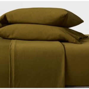 Juego de fundas de almohada color verde tamaño Standard marca Room Essentials