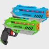 Par de pistolas de juguete con laser marca Nerf