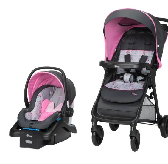 Minnie Mouse Carriola Para Bebe En Walmart De Baston Carriola Para MuÃ±ecas  Walmart Disney Amble Quad Travel