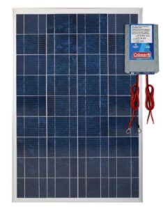 Panel solar de 100W con 8.5 amp Controlador de carga marca Coleman