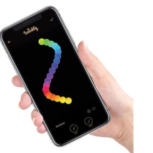 Alternative view of Luces led inteligentes controlada por app de 15.8 pies, multicolor - Lumations Twinkly