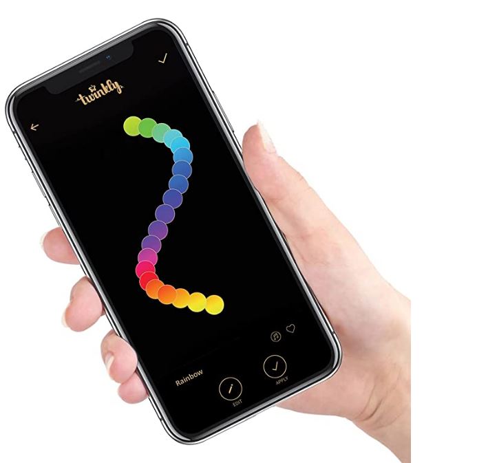 Luces led inteligentes controlada por app de 15.8 pies, multicolor - Lumations Twinkly - Imagen 2