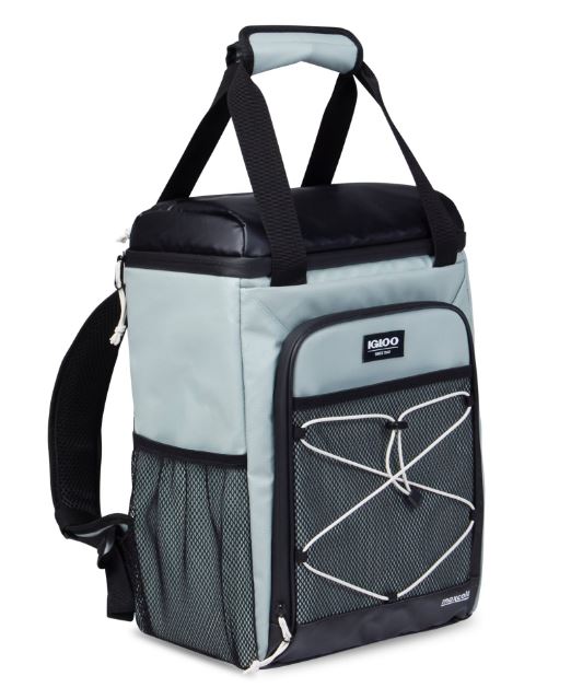 Mochila enfriadora durable color verde claro marca Igloo - Imagen 2