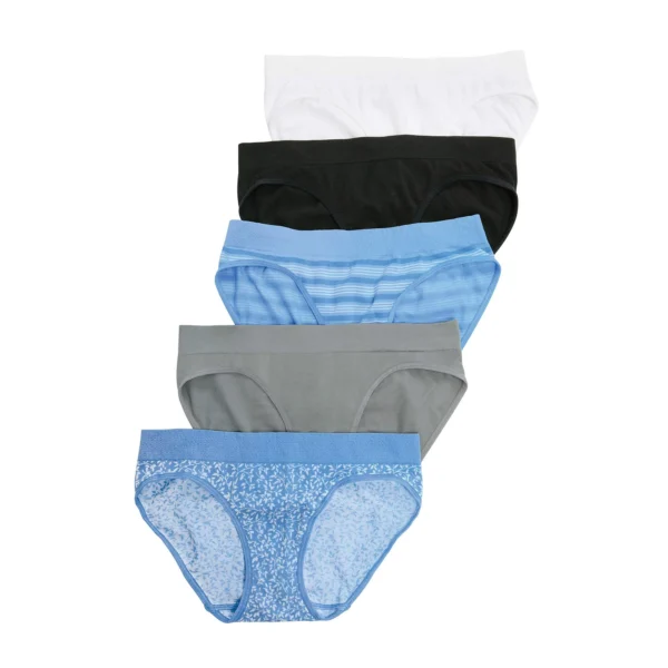 Paquete de 5 Calzones Tipo Bikini Talla L/7 - SECRET TREASURES