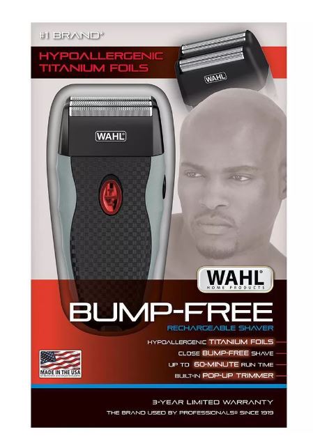 Afeitadora de láminas recargable marca WAHL