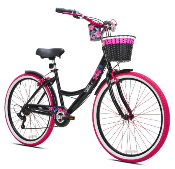 Bicicleta para mujer, negro/rosa 26" -Susan G Komen