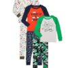 Paquete de 3 conjuntos de Pijama para niño Talla 4T -Wonder Nation