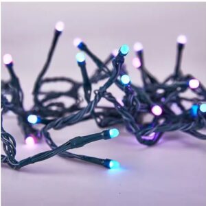 Alternative view of Luces LED controladas por App 50 Mini bombillas, multicolor - Twinkly