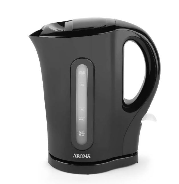 Calentador Hervidor De Agua Negro Olla De Botella De Calentador