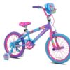Bicicleta para niñas de 18" con llantas de apoyo removibles marca Kent Sweetness