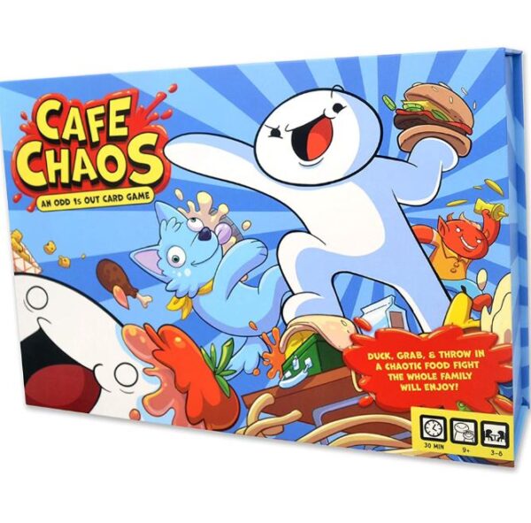 Cafe Chaos: un juego de cartas impares de 1s, Juego de mesa
