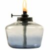 Antorcha de Sobremesa Exterior, Cristal Azul - TIKI