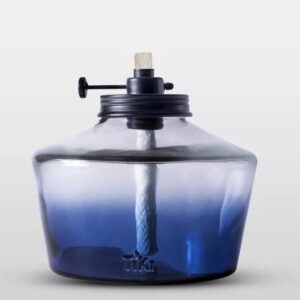 Alternative view of Antorcha de Sobremesa Exterior, Cristal Azul - TIKI