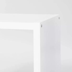 Alternative view of Cubo de almacenamiento color blanco marca Brightroom