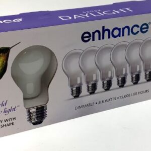 Alternative view of Paquete de 6 bombillas LED eléctricas, 60 WATT -enhace