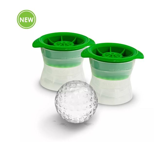Juego de 2 moldes de hielo para pelotas de golf -Tovolo