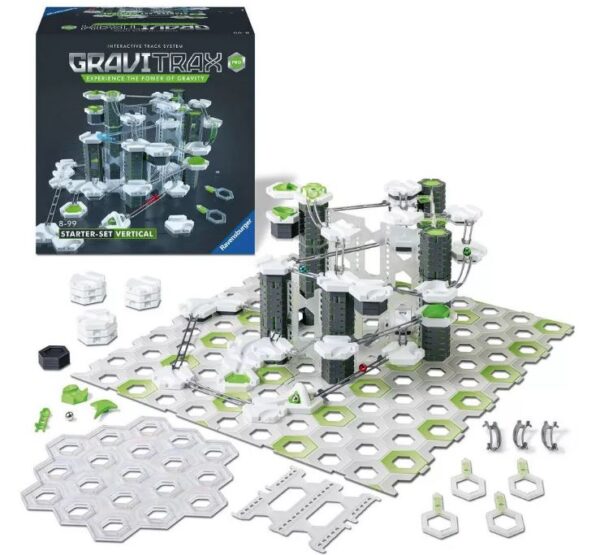 Juego de canicas Vertical STEM marca GraviTrax Pro Ravensburger