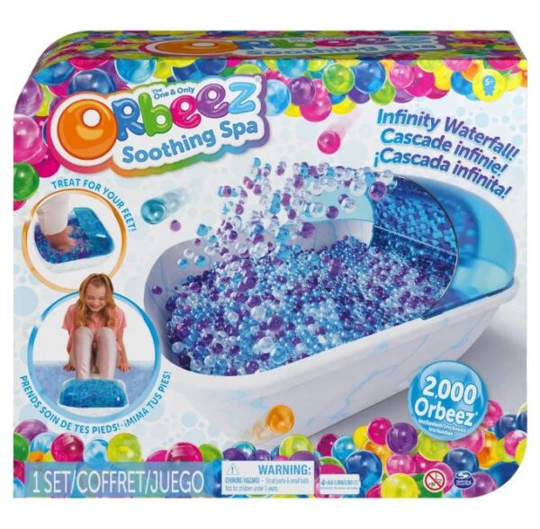 Spa relajante para pies, Orbeez con 2 000 perlas de agua -Orbeez Spa para niños