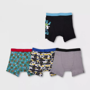Pack de 4 calzoncillos LEGO de Star Wars talla 6 para niño