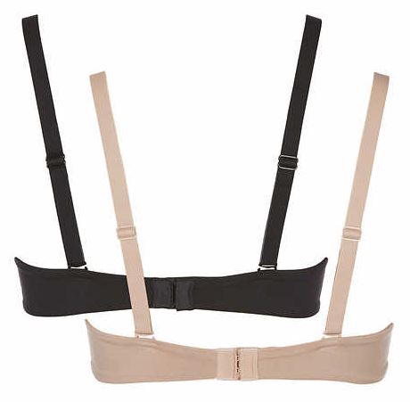 Paquete de 2 brasieres sin aros talla XL marca Calvin Klein - Imagen 3