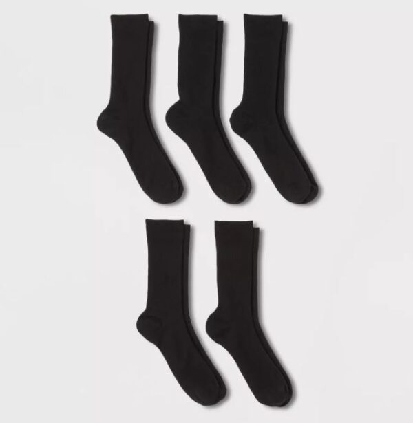 Paquete de 5 calcetines de vestir para hombre, Talla 7-12 - Goodfellow & Co™