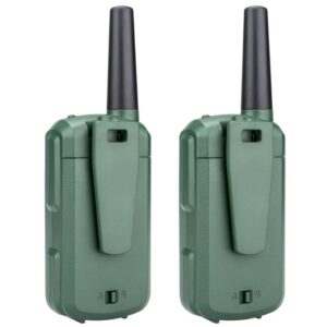 Alternative view of paquete de 2 Walkie Talkie bidireccional, IPX4, 22 canales, verde -Ozark Trail