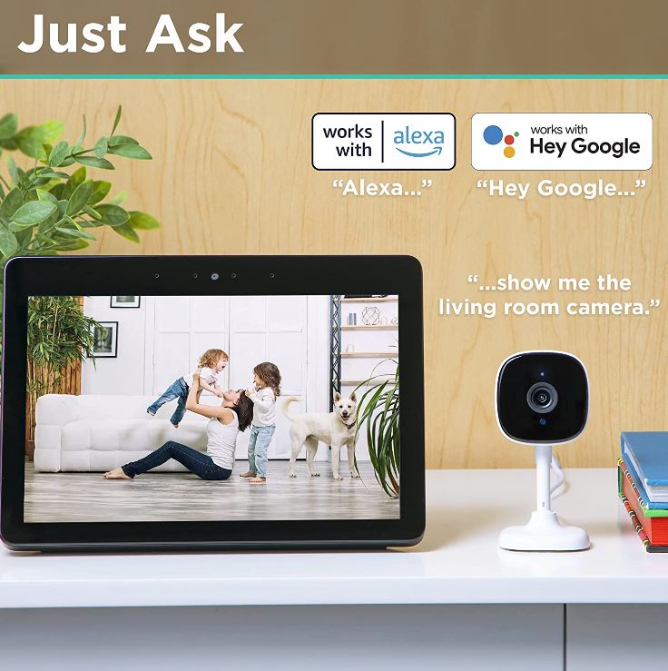 Cámara de vigilancia inteligente para interiores, HD 1080P -Merkury innovations - Imagen 5